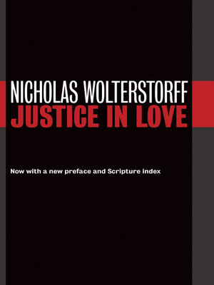 cover image of Justice in Love